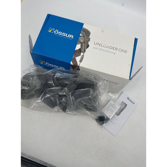 Ossur Unloader One Gray XT Knee Brace With SmartDosing Medium Right NEW - Picture 3 of 5